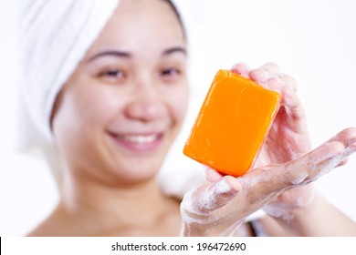 Jabón de cúrcuma piel mas suave 🧼🫧